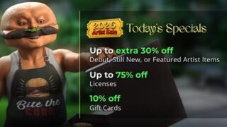 DAZ 3D 2026 Artist Sale 当日セール