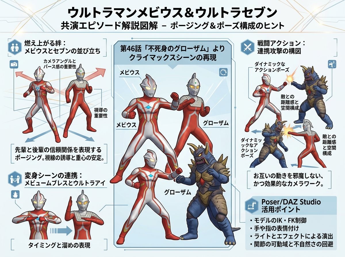 ウルトラマンメビウスとセブンの共演エピソード